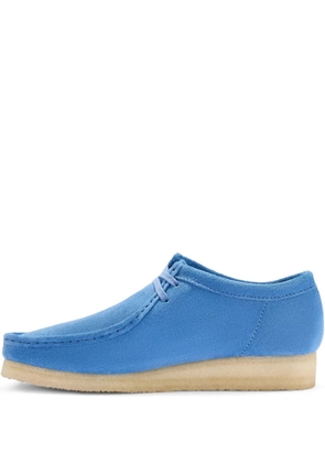 Clarks Originals suede lace-up Derby shoes - Blue