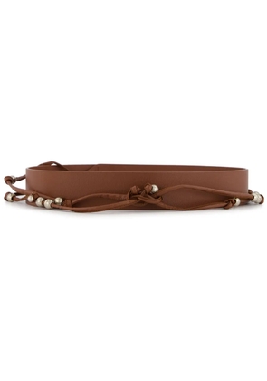 Altuzarra Tie belt - Brown