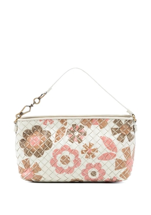 Bottega Veneta Pre-Owned 2007 Nappa Intrecciato Floral Print handbag - Multicolour