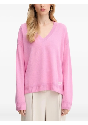 LIU JO V-neck sweater - Pink