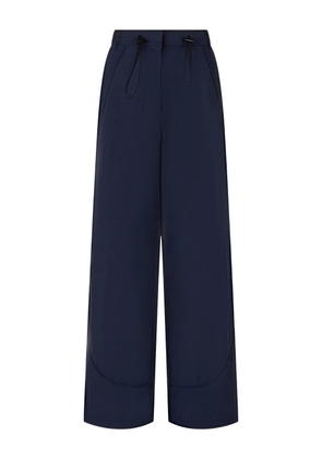 TOMBOY wide-leg drawstring trousers - Blue