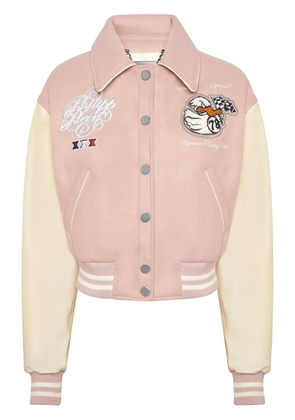 Philipp Plein College PP Duck bomber jacket - Pink
