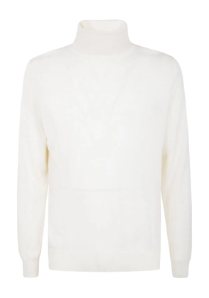 Filippo De Laurentiis turtleneck wool sweater - White