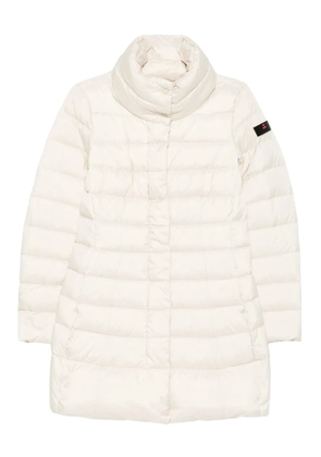 Peuterey quilted high-neck coat - Neutrals