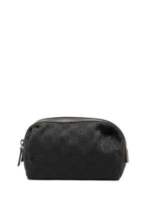 Gucci Pre-Owned 2000-2015 GG Canvas pouch - Black