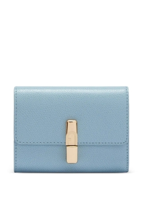 Furla small compact leather wallet - Blue
