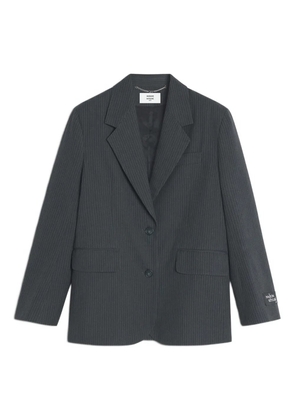 Maison Kitsuné pinstriped pocket jacket - Grey