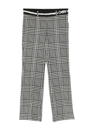 Cambio checked trousers - Black
