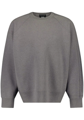 Y-3 3S Knit Crew sweater - Grey