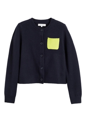Chinti & Parker patch-pocket cardigan - Blue