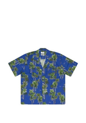 RHUDE printed shirt - Blue
