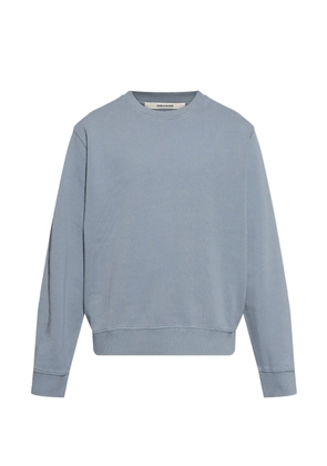 Zadig&Voltaire appliqué crew-neck sweatshirt - Blue