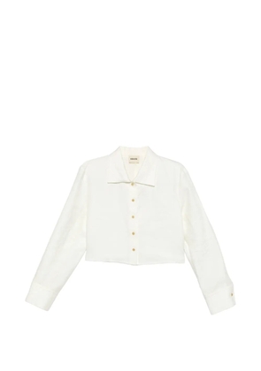 KHAITE Jasen shirt - Neutrals