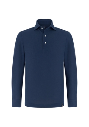 Boggi Milano jersey polo shirt - Blue