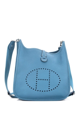 Hermès Pre-Owned Evelyne Bag Gen III Clemence PM crossbody bag - Blue