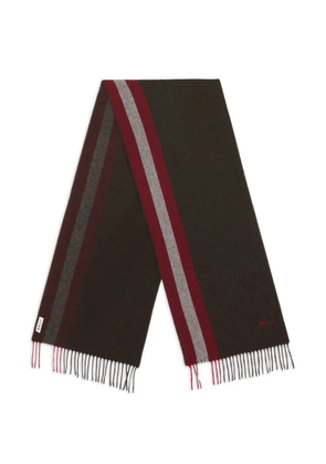 Bally Bally Ribbon fringed scarf - Green