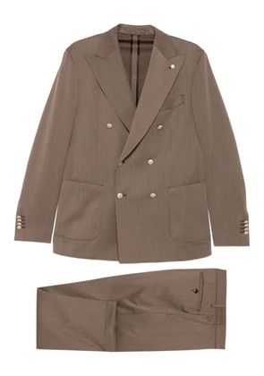 LUIGI BIANCHI MANTOVA Wilson suit - Brown