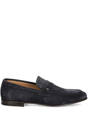 Baldinini suede penny loafers - Blue