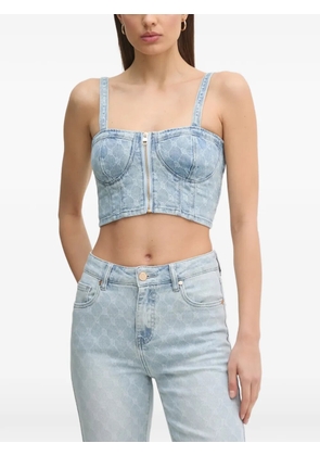Gaudi denim top - Blue