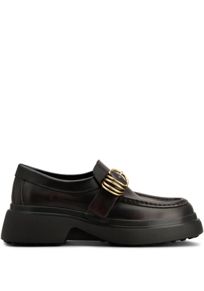 Tod's leather loafers - Brown