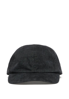 Post Archive Faction logo-embroidered baseball cap - Grey