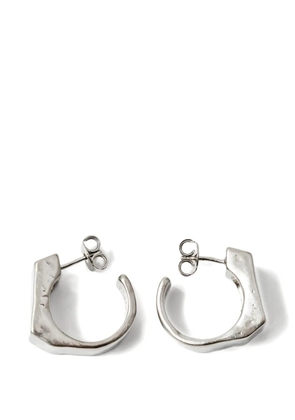 MM6 Maison Margiela geometric earrings - Silver