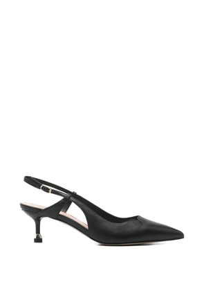 LIU JO pointed slingback pumps - Black