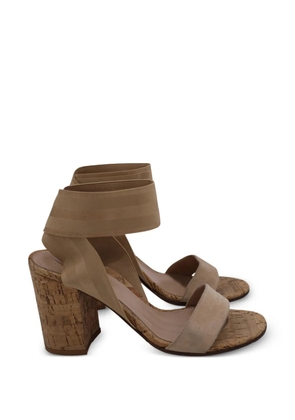 Gianvito Rossi Hailee block-heel sandals - Brown