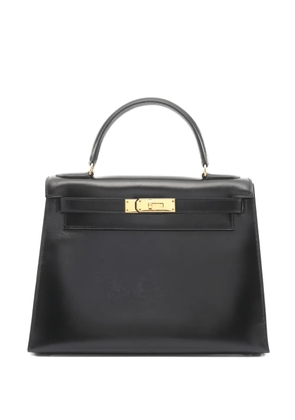 Hermès Pre-Owned 1983 Kelly 28 leather tote bag - Black