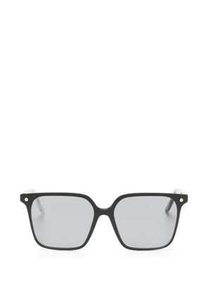 Snob gold-tone square sunglasses - Black