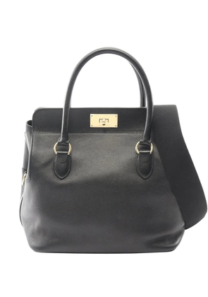 Hermès Pre-Owned 2018 Evercolor Toolbox 26 satchel - Black
