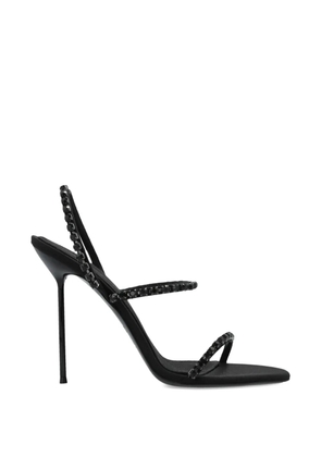 Paris Texas crystal-embellished pumps - Black