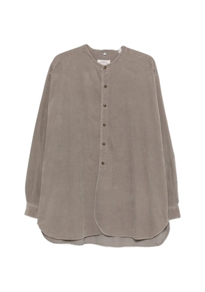 Giorgio Armani Pre-Owned 1990s corduroy shirt - Grey