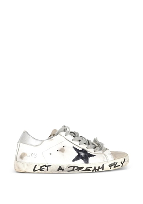 Golden Goose Super Star lace-up sneakers - White