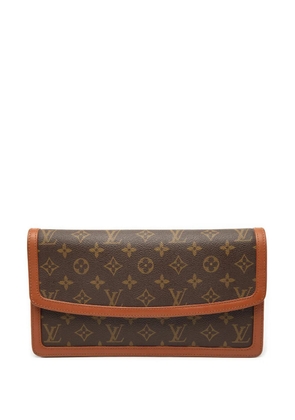 Louis Vuitton Pre-Owned 1990 Monogram Pochette Dame GM clutch bag - Brown