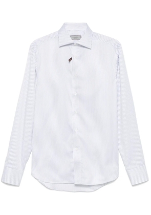 Canali striped shirt - White