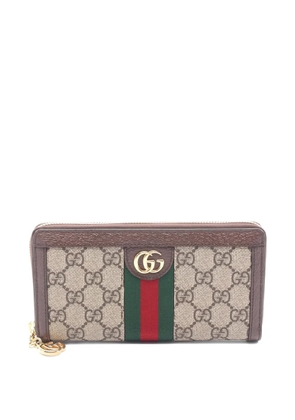 Gucci Pre-Owned Ophidia GG-Supreme wallet - Brown