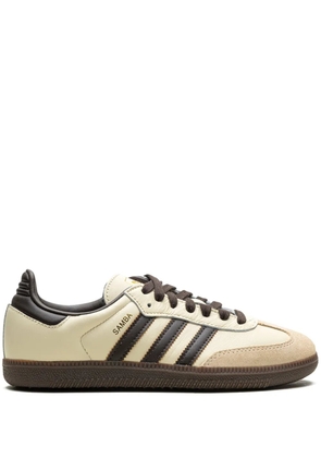 adidas Samba OG 'Cream White/Dark Brown' sneakers - Neutrals