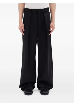 Ann Demeulemeester Botel pleated trousers - Black