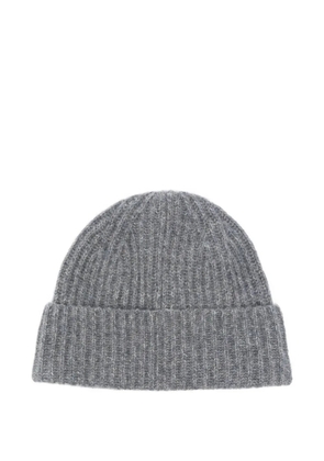 Lisa Yang ribbed-knit beanie hat - Grey