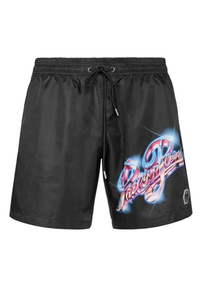 Philipp Plein Boxer swim shorts - Black
