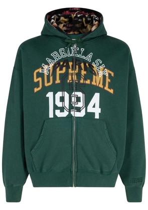 Supreme x MM6 Maison Margiela zip-up hoodie - Green