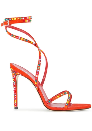 Paris Texas 115mm Holly Zoe sandals - Red