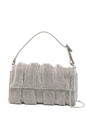 Benedetta Bruzziches crystal-embellished tote bag - Silver