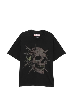 WARMAN graphic-print T-shirt - Black