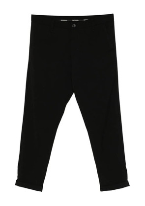IMPERIAL cuffed cotton trousers - Black