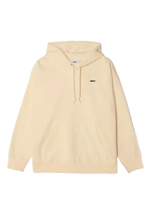 Obey graphic-print hoodie - Neutrals