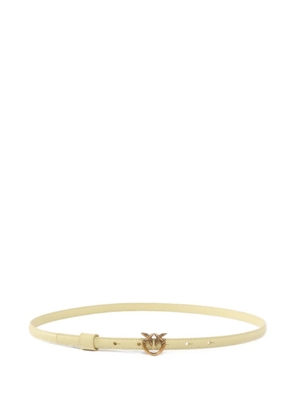 PINKO Love Birds buckled belt - Yellow