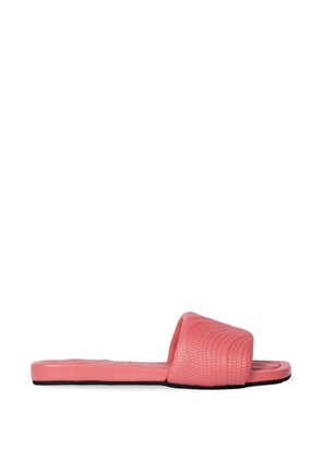 Paul Smith Laurel Swirl quilted flat sandals - Pink