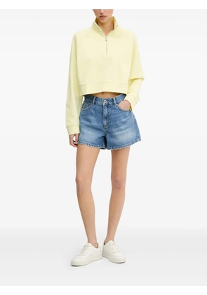 HUGO zip-neck sweatshirt - Yellow